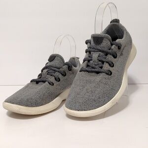 Allbirds Wool Runners Natural light grey sneakers woman's size 8